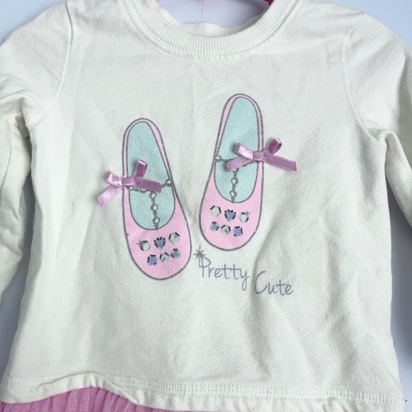 6/$20 āļø The Childrenās Place Pink Tulle Dress US 2T - Picture 2 of 6